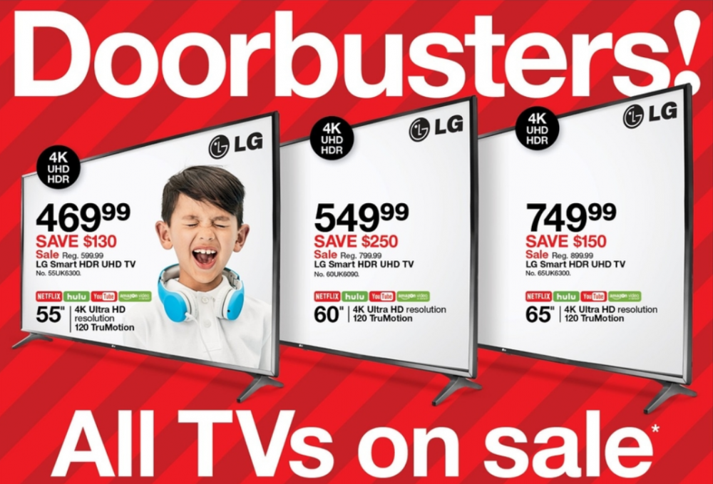 target black friday lg tvs